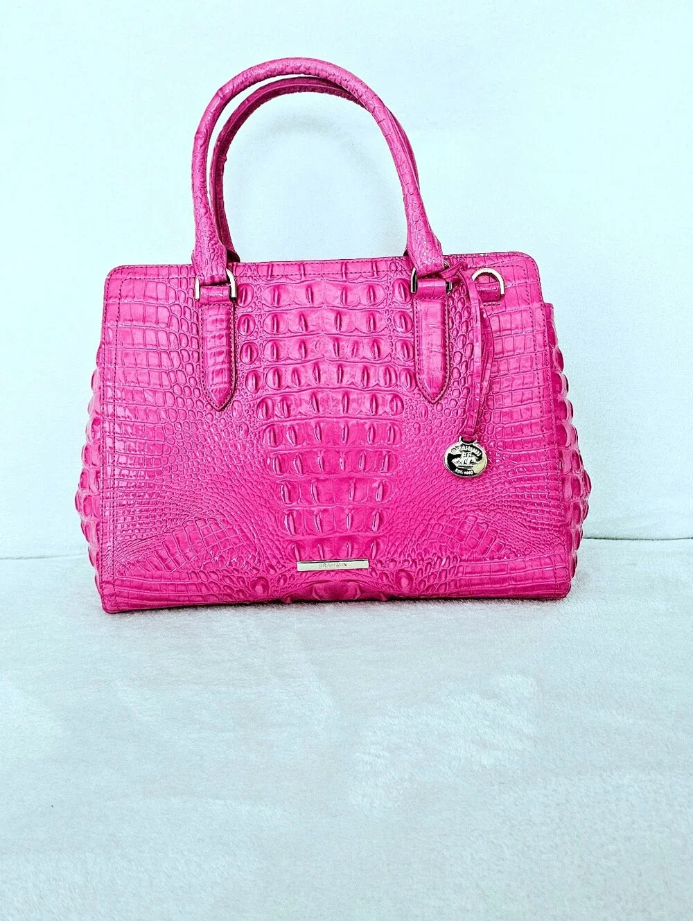 NWT Brahmin PARADISE PINK Small Finley